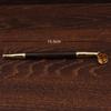 Pipa de palisandro de latón portátil tradicional a la antigua cobre cigarrillo con núcleo de filtro humo seco doble uso triple propósito removible al por mayor