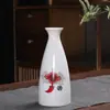 Jarra Pequeña de Cerámica para Vino, Jarra Doméstica para Vino Caliente, Calentador de Vino Antiguo, Jarra de Vino, Set de Sake de 0.1 kg, Juego de Copas de Vino Blanco, Botella de Vino