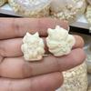 Novo Marfim Fruta Raposa de Nove Caudas DIY Wen Brincar Contas de Buda Acessórios de Joias Acessórios Conta Pulseira Trançada Feita à Mão