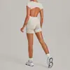 Atacado transfronteiriço de roupas de yoga, colado sem costas, plissado invisível, modelador, conjunto para Pilates e fitness para mulheres, peça única, dropshipping