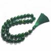 Pulsera de Cuentas para Contar a Mano de 33 Perlas de 12 mm de Ágata Imitación con un Toque de Alta Gama, Perlas de Vidrio de Calidad para Regalo, Dropshipping, Venta al por Mayor