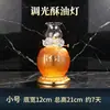 Lámpara de aceite pequeña esmaltada, Utensilios budistas, Lámpara de queroseno regulable, Lámpara de mantequilla transfronteriza, Queroseno de agua y fuego