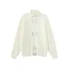Mtlclothes Ropa para Hombre Diseño de Nicho Cárdigan de Punto Holgado Suéter con Diseño de Botones Chaqueta con Doble Cremallera