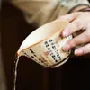 Taza de Feria Lanting Xu para Contemplar la Luna Hecha en Fábrica, Taza de Feria de Alto Valor Estético, Jarra de Té de Cerámica Estilo Chino, Recipiente para Compartir el Té, Accesorios para Juego de Té Kung Fu