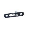 Conector Invisible Dos en Uno, Hebilla en Forma de T, Tornillo de Instalación sin Agujeros, Sujetador, Combinación de Tornillos Ocultos