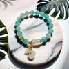 Pulsera de Ojo de Gato Mariposa Blanca/Azul/Morada/Verde/Rosa para Mujer Moda Elegante Más Fácil de Combinar Pulsera de Temperamento Transmisión en Vivo Nuevo Estilo Caliente