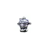 Colgante de plata pura 999 Yiluya Dios de la Riqueza colgante 3D de plata dura Dios de la Riqueza accesorios para pulsera tejida a mano DIY colgante de cuerda trenzada
