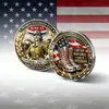 Monedas Conmemorativas de Aleación Modelo Nuevo Transfronterizas, Insignias Conmemorativas del Ejército de Comercio Exterior, Souvenirs Coleccionables, Monedas Conmemorativas de Metal con Relieve 3D