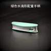 Peso para cordón de persiana enrollable Manija Colgante para cuerda de cortina Accesorios de acrílico con forma de gota de agua ovalada