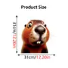 Simulación de Ventas Directas Transfronterizas Pegatinas de Pared de Animales Lindos Ventana de Vidrio Diseño Festivo Autoadhesivas Impermeables Decorativas Pegatinas de Pared