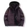 2026 Invierno Nuevo Hombres Holgada con Capucha Engrosada Ropa de Trabajo Algodón Chaqueta Moda Juvenil Casual Rompevientos Chaqueta Hombres