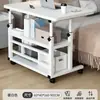 Mesa auxiliar cabinet lateral de sofá sala de estar hogar mesa de té estante de almacenamiento dormitorio mesita de noche mini balcón mesa de café pequeña mesa