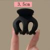 Pinza Pequeña Pinza para Recoger Cola de Caballo Alta Artefacto Fijador Pasador de Pelo para Mujer Parte Trasera de la Cabeza Pasador Carey Accesorios para el Cabello Pinza Calabaza Tocado