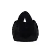 Bolsa Peluda Nueva de Otoño para Mujer 2025 Gran Capacidad Bolso de Hombro Cruzado para Mujer Bolso de Mano Tote Bolso Pequeño de Moda