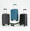 Maleta nueva de 20 pulgadas, maleta de viaje tipo carrito para estudiantes, maleta de viaje multifuncional de gran capacidad, maleta de mano de color sólido con contraseña