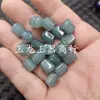 Pedra Quartzito Jade Contas Hexagonais Contas Soltas de Jade Roxo Taro Amarelo Cor Fei Verde Oliva Contas Poligonais Pulseira Acessórios de Joias Contas