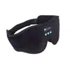 Máscara para ojos con auriculares Bluetooth 3D multifuncionales, llamadas de voz inalámbricas ajustables, pañuelo deportivo con Bluetooth que bloquea la luz.