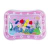 Esterilla de Agua Inflable para Bebé en Stock, Esterilla de Agua de PVC Ecológico con Peces del Océano para Gatear, Cojín para Golpear Bebé