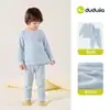 Dududu Home Ropa de Otoño para Niños Pantalones de Otoño Pijamas Infantiles Ropa Caliente de Invierno para Niñas Conjunto de Ropa Interior para Bebé Ropa de Casa Invierno