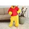 Pijama de Franela con Dibujos de Animales Gemelos al por Mayor de Fábrica para Niños y Adultos Unicornio Dinosaurio Pegaso Engrosado Bata de Noche