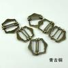 Hebilla japonesa de metal cinturón chaleco hebilla ajustable equipaje ojal de cuatro posiciones botón de ropa ojal para delantal