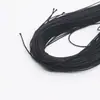 Corda Elástica de Látex do Fabricante, Corda Tendão, Faixa Elástica Redonda de Alta Elasticidade, Elástico Redondo Preto e Branco para Roupas, Sapatos e Chapéus, Corda Elástica para Bainha
