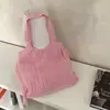 Bolsa de Tricô com Franjas Estilo Preguiçoso Bolsa Tecida à Mão Meninas 2026 Novo Estilo Férias na Praia Bolsa de Tricô Tote Bolsa de Praia