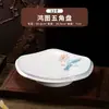Pratos Artísticos Estilo Chinês, Cerâmica Esmaltada Lótus Estilo Nacional, Pratos Quentes de Formato Irregular, Pratos de Peixe, Louças para Restaurante e Hotel, Tigelas de Sopa