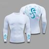 2024 Novo Calça de Yoga Elástica Respirável de Manga Comprida para Homem, Calça de Corrida de Secagem Rápida Respirável, Roupa de Treino Esportivo Fitness