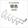Colgador Especial de Cinco Ganchos para Puerta de Gabinete de Cocina Gancho Interior Estante para Uso en Gabinete de Cocina Colgador de Almacenamiento Colgador Debajo del Gabinete Colgador de Toallas Gancho para Abrigos