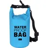 Bolsa Impermeável de Praia Transfronteiriça Tecido de Malha 500D Bolsa de Rafting Armazenamento de Roupas Esportes ao Ar Livre Conveniente Bolsa Inflável para Natação
