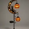 Gato preto lua lâmpada de chãoHalloween gato preto abóbora lua lâmpada de chão plug-in