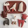 Muñecas, Juguetes, Casas de Muñecas, Animales Pequeños, Renos Pequeños, Adornos Colgantes, Artículos Decorativos, Artículos de Regalo, Muñecas de Tela al por Mayor en Stock