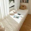 Almofada de Veludo para Bay Window Feita Sob Medida, Almofada Simples para Peitoril de Janela de Quarto/Varanda, Almofada de Sofá Adequada para Todas as Estações