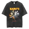 T-shirt Streetwear Europeia Transfronteiriça Masculina Camiseta Harajuku Japonesa