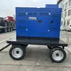 Generador Diésel Perkins Power 500A Máquina de Soldar 600A Soldadura Manual por Arco Soldadura con Protección de Gas Máquina de Soldar Multifuncional de Doble Estación