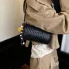 Bolso Cruzado para Mujer 2026 Nuevo Elegante Boston Redondo Cilindro Bolso Piel PU Patrón Lichi Bolso Almohada para Dama Venta al por Mayor Transfronteriza