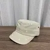 Chapéu de Aba Reta Estilo Coreano Retrô Desgastado Design de Nicho para Mulheres Boné de Baseball Rasgado Circunferência da Cabeça Grande Faz o Rosto Parecer Pequeno Chapéu de Equitação