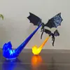 Rincón de Libros Llama de Dragón Impreso en 3D, un adorno decorativo para estantería, un nuevo producto para ventas transfronterizas
