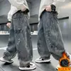 Ropa para Niños Pantalones de Otoño para Niños 2026 Nuevo Estilo Primavera y Otoño Jeans de Mezclilla Geniales para Niños Mayores Pantalones Largos de Otoño para Niños