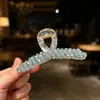 2026 Novo Estilo Presilha de Garra para Cabelo para Meninas, Piranha Grande de Alta Qualidade para a Parte de Trás da Cabeça, Presilha de Cabelo de Cristal, Acessório de Cabelo