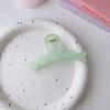 Pinza Acrílica Verde de Tiburón Pinza de Agarre para la Parte Posterior de la Cabeza Placa para el Cabello Clip para el Cabello Grande Clip para el Cabello Pequeño Fresco Adorno para el Cabello