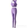 Novas roupas íntimas esportivas para ioga, roupas femininas à prova de choque, traje fitness para corrida, cintura alta, levantamento de quadril, ioga nua
