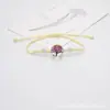 Ventas Directas de Fábrica Flores de Encaje de Gipsofila Árbol Pequeño Pulsera de Flores Secas Pulsera de Cerámica Jingdezhen Fresca y Dulce Pastoral