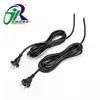 Cable de alimentación de calibre europeo certificado VDE Enchufe de herramienta VDE Cable de 0,5/0,75 mm² Enchufe de calibre europeo con cola de pin