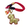 Llavero de Oro Puro 999 Año del Caballo, Colgante para Bolso, Correa para Teléfono, Regalo de Cumpleaños, Venta al por Mayor