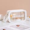 Bolsa de Higiene Pessoal de Grande Capacidade Espessa Bolsa de Armazenamento Bolsa de Armazenamento Portátil Bolsa de Cosméticos Portátil Feminina Bolsa de Armazenamento de Cosméticos de Viagem Portátil