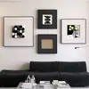 Pintura Decorativa de Pared de Fondo para Sofá de Sala de Estilo Medieval, Nicho de Arte Floral, Nuevo Modelo 2026, Pintura Colgante de Arenisca Tridimensional