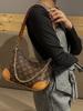 Bolso Dumpling Cruzado Bolso de Mujer 2024 Nuevo de Alta Gama Flor Vieja Bolso Baguette Francés Joker Gran Capacidad Hombro Axila