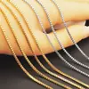 Aço Titânio Cor-Preservadora Corrente Cubana Veneza Joias DIY Colar Pulseira Moda Versátil Estilo Simples Acessórios de Roupa